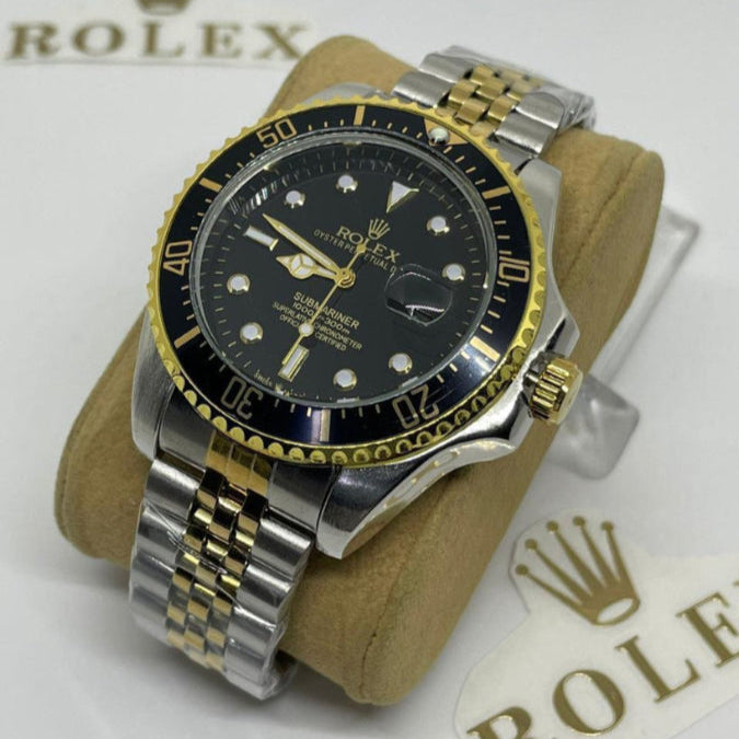 Reloj RLX Bicolor Fondo Negro