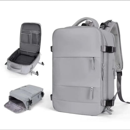 Titan Shield Pro - Morral 100% Impermeable con Carga Inteligente