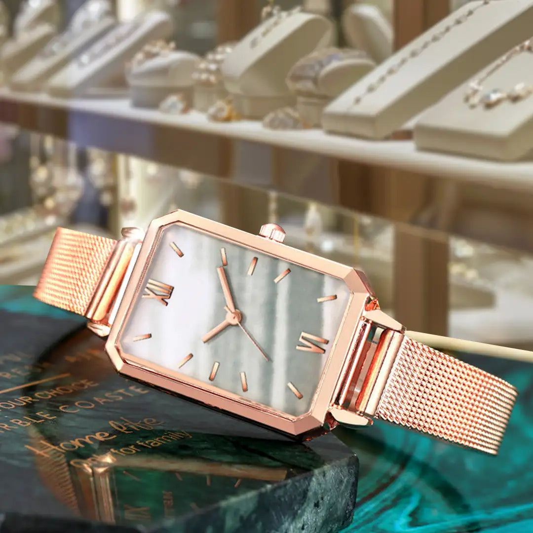 Esmaralda™ Reloj Lujoso + Brazalete de Regalo