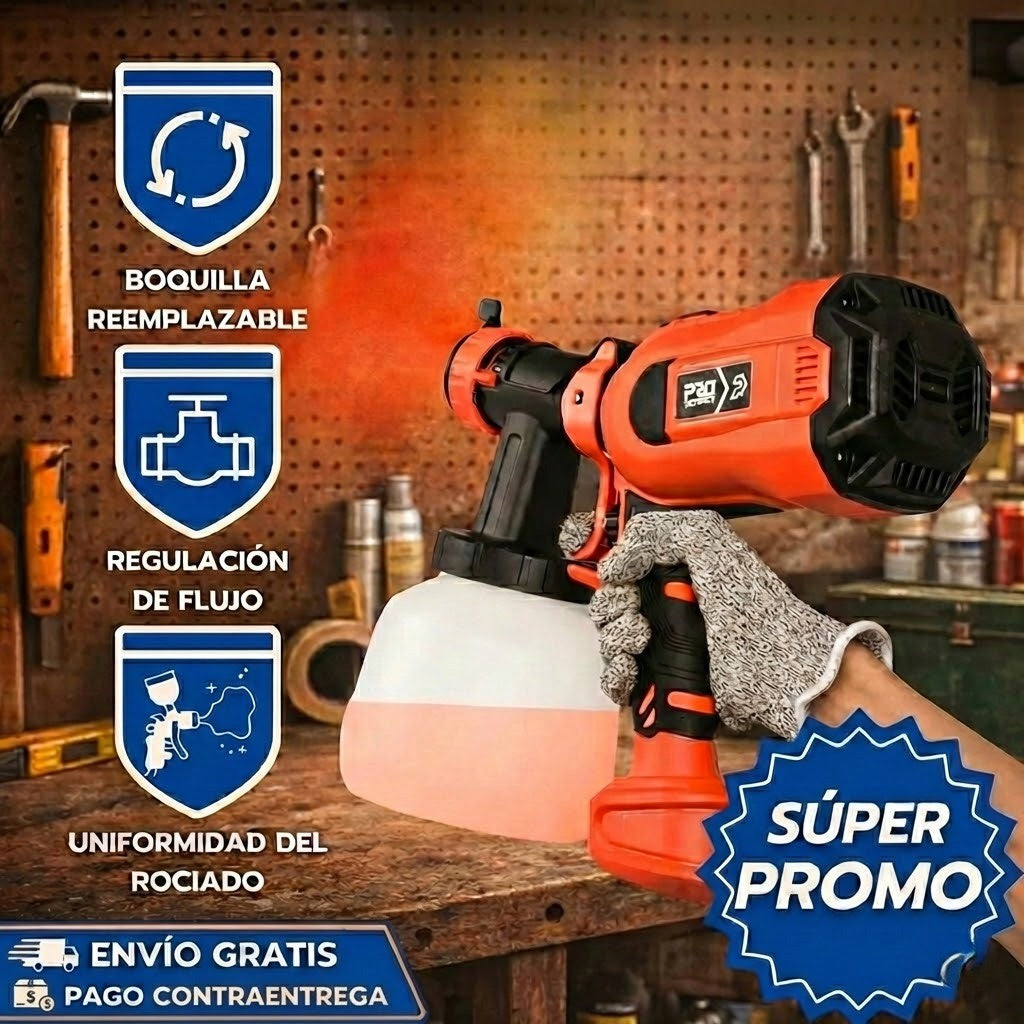 PintaBreve - Pistola Para Pintar 400w Elite