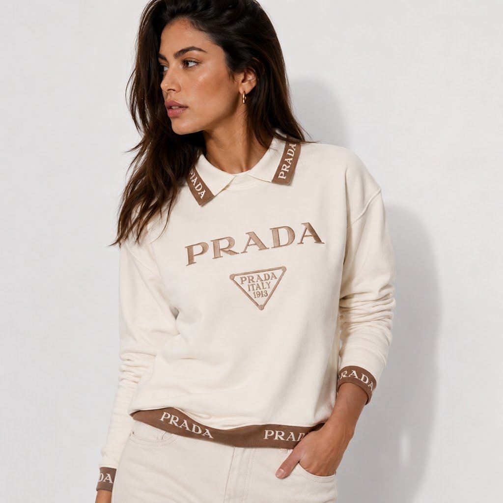 Suéter Camisero Prada Luxury Fit