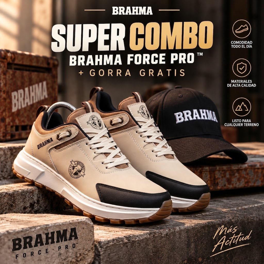 🔥 SUPER COMBO BRAHMA FORCE PRO™ + GORRA GRATIS | SOLAMENTE HOY 🔥