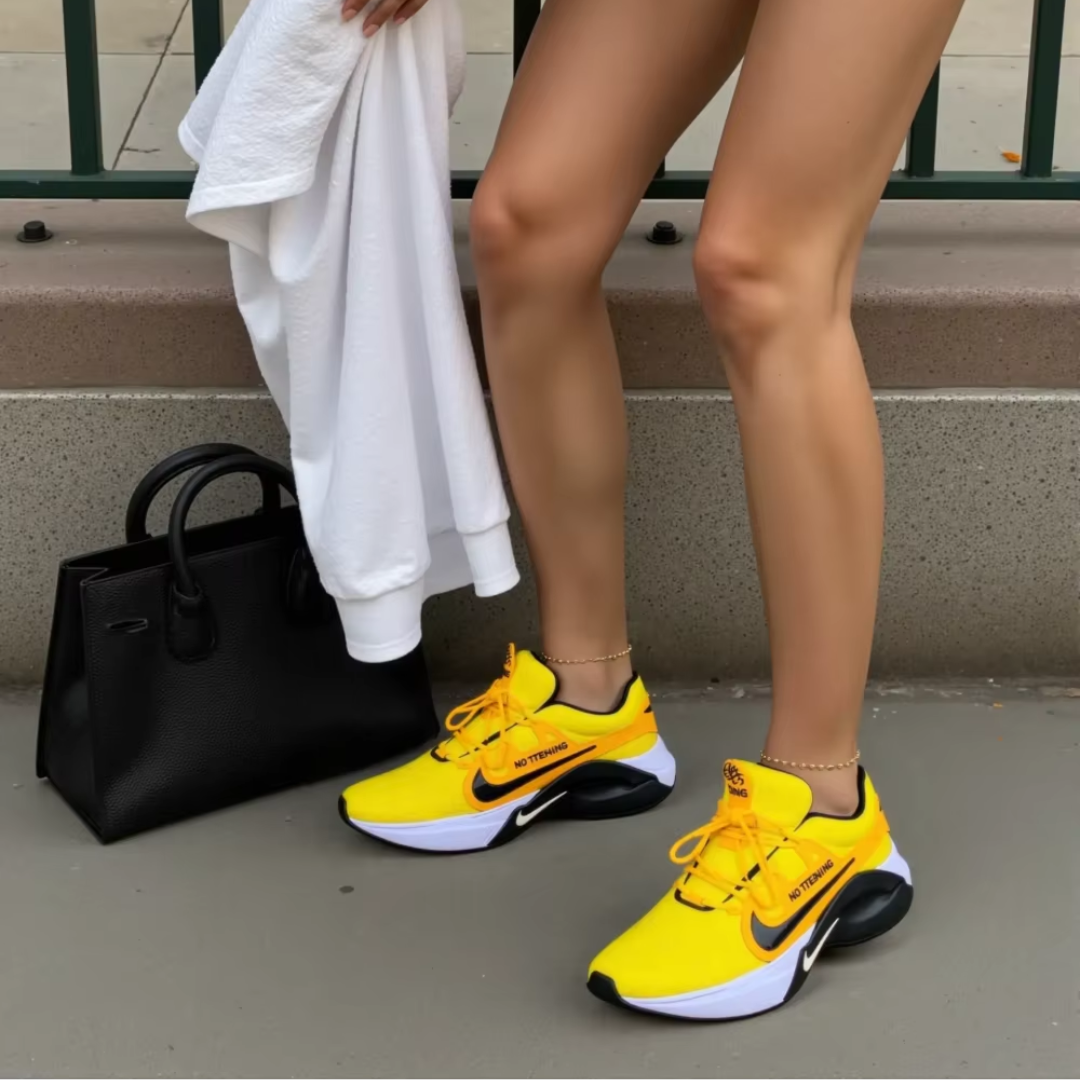 Tenis NK Air Zoom Amarillo