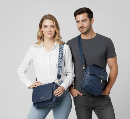 COMPRA 1 Y LLÉVATE OTRO DE REGALO - BOLSA VELEZ DAMA Y CABALLERO