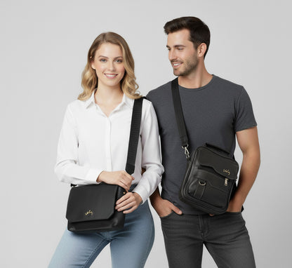 COMPRA 1 Y LLÉVATE OTRO DE REGALO - BOLSA VELEZ DAMA Y CABALLERO