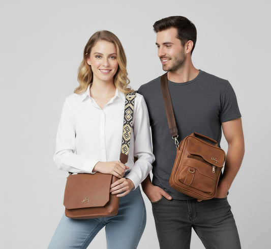 COMPRA 1 Y LLÉVATE OTRO DE REGALO - BOLSA VELEZ DAMA Y CABALLERO