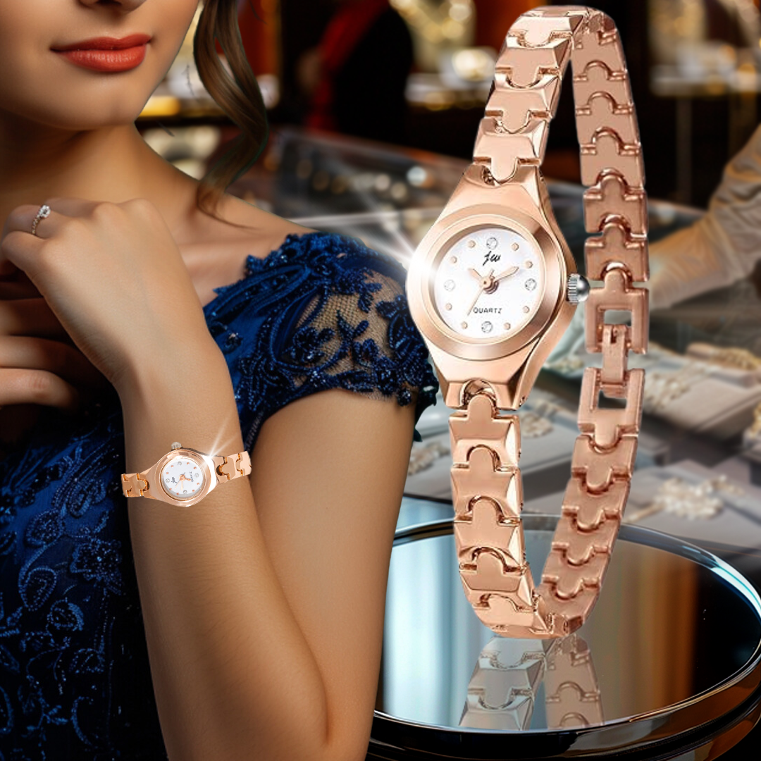 Reloj Dorado Elegante