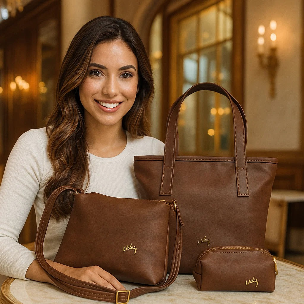 COMPRA 1 LLEVA 3 - Combo Bolso Velez