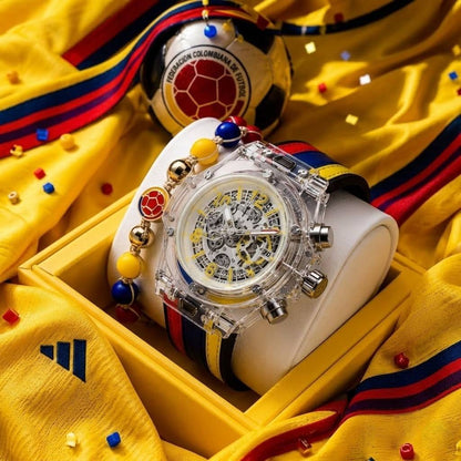 Compra 1 y Lleva 2: Reloj Hublot + Pulsera y Estuche GRATIS