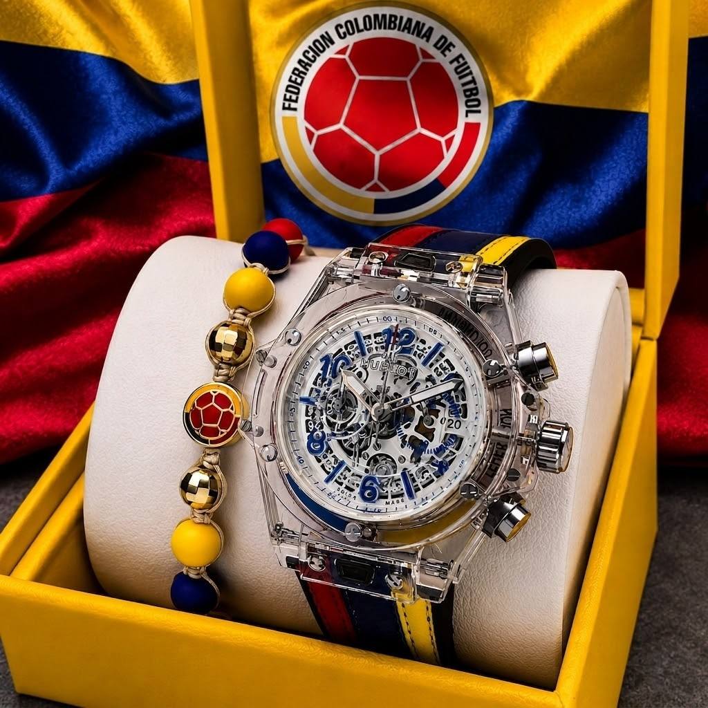 Compra 1 y Lleva 2: Reloj Hublot + Pulsera y Estuche GRATIS