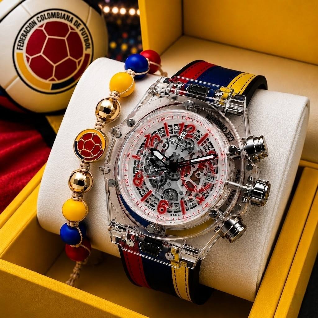 Compra 1 y Lleva 2: Reloj Hublot + Pulsera y Estuche GRATIS